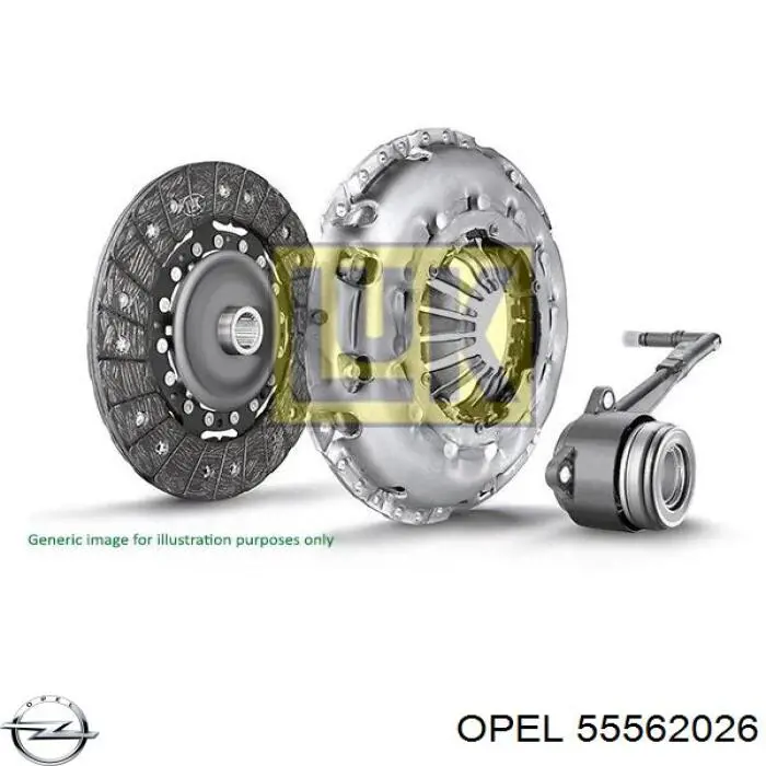 Comprar 55562026 Opel Plato de presión de embrague
