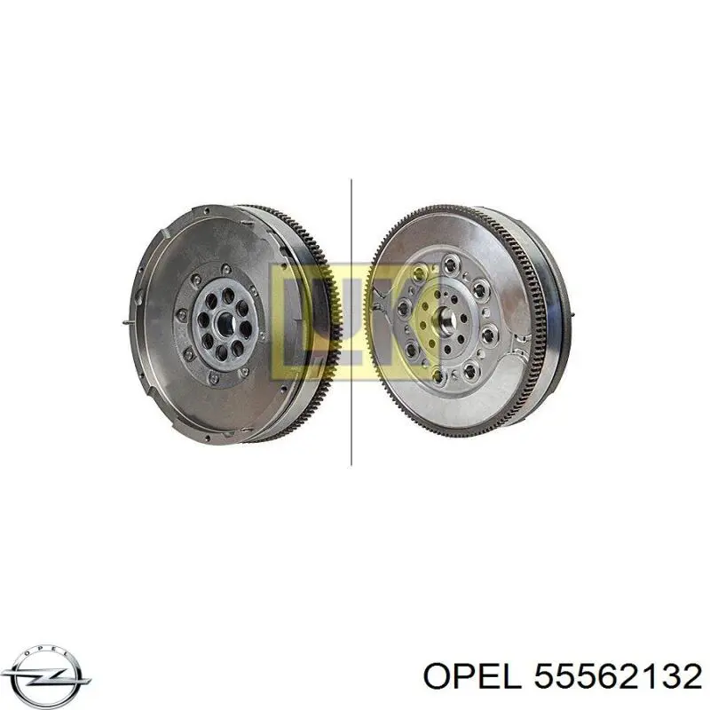 55562132 Opel volante motor