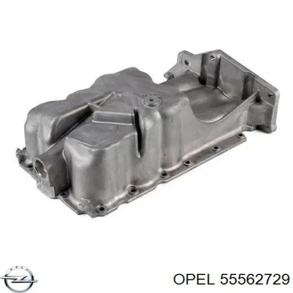 Cárter de aceite del motor 55562729 Opel