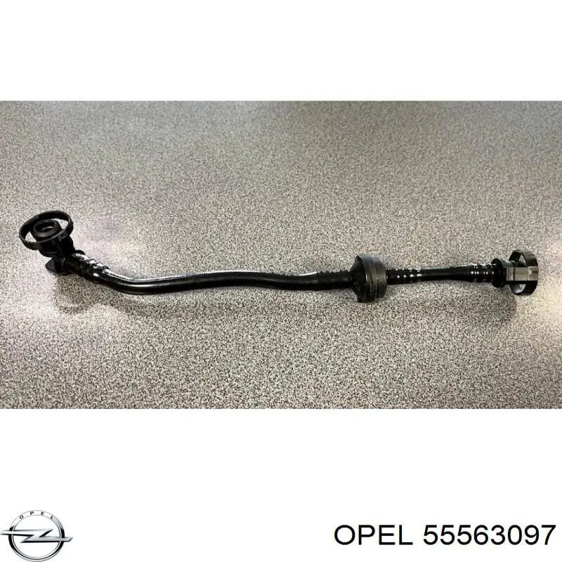 Tubo de ventilación del cárter 55563097 Opel