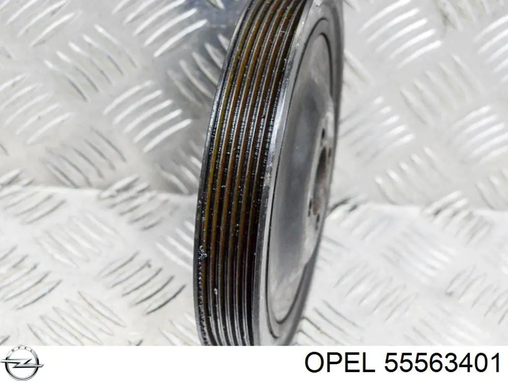 Polea, cigüeñal OPEL 55563401