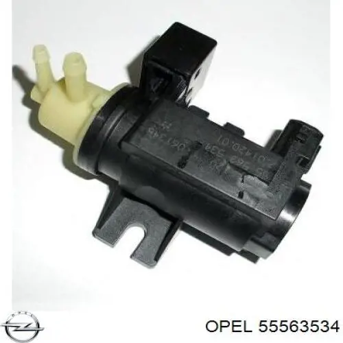 55563534 Opel transmisor de presion de carga (solenoide)