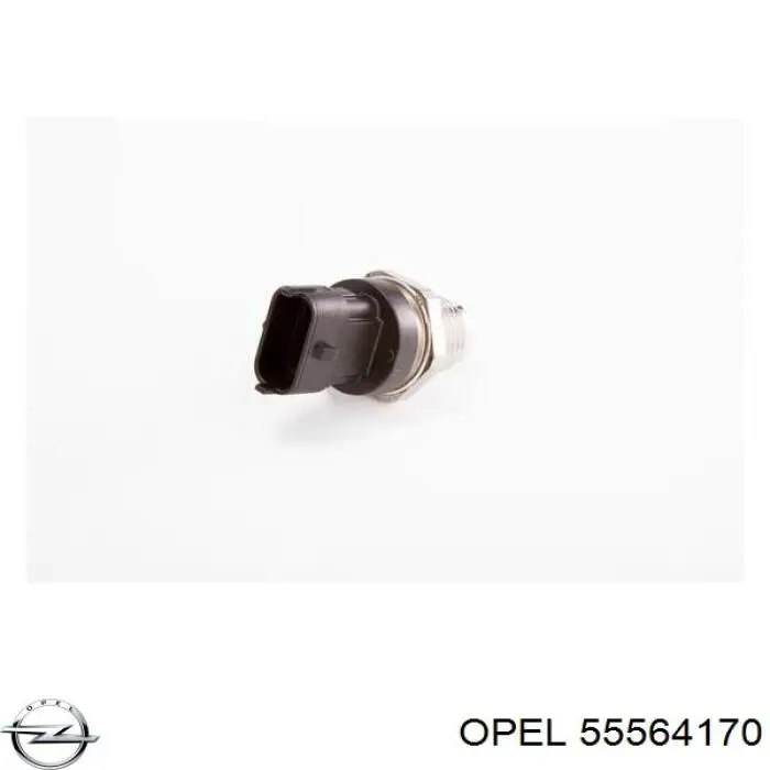 55564170 Opel regulador de presión de combustible, rampa de inyectores