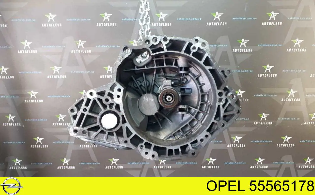 55565178 Opel caja de cambios mecánica, completa