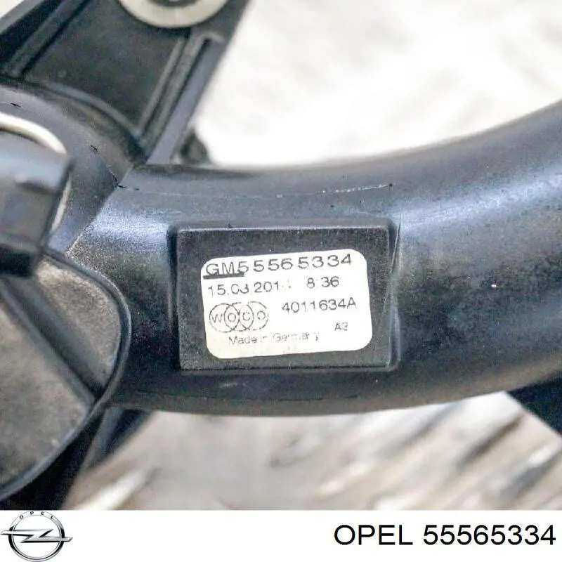 Comprar 55565334 Opel Brida del sistema de refrigeración (triple unión)