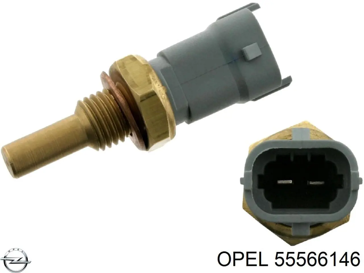 55566146 Opel sensor de temperatura del refrigerante