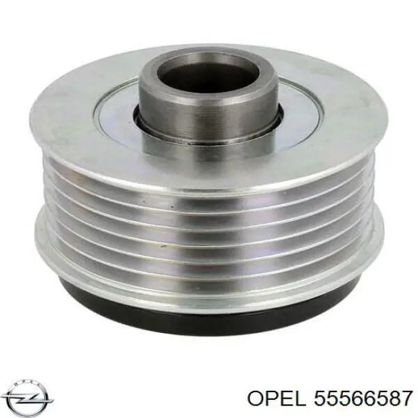 55566587 Opel polea alternador