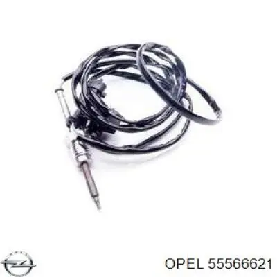 55566621 Opel sensor de temperatura, gas de escape, después de filtro hollín/partículas