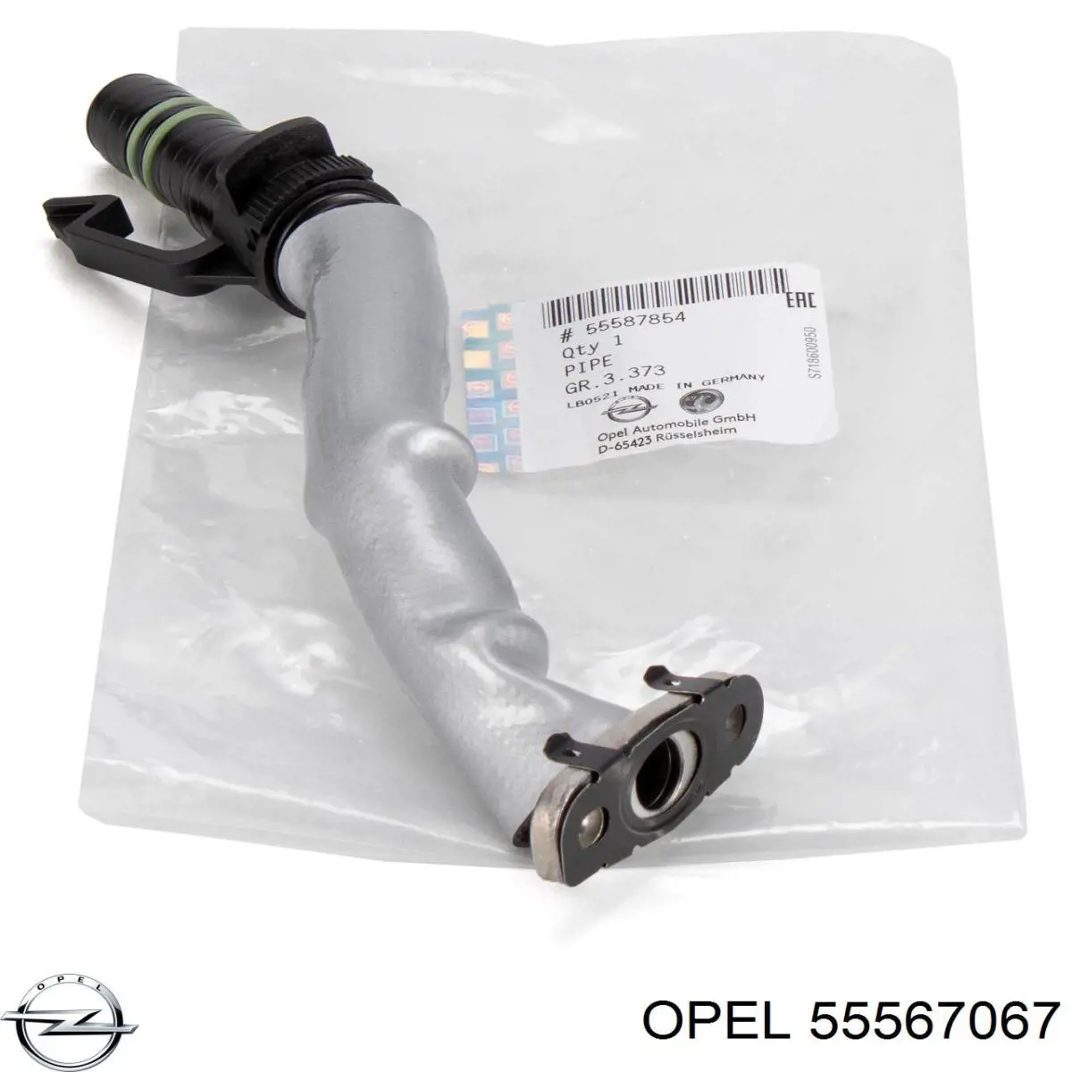 55567067 Opel conducto aceite, turbocompresor, retorno