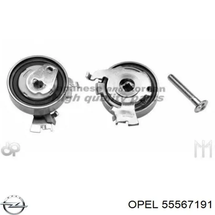 Tensor de la correa de distribución Opel 55567191 precio, desde 22,39 EUR