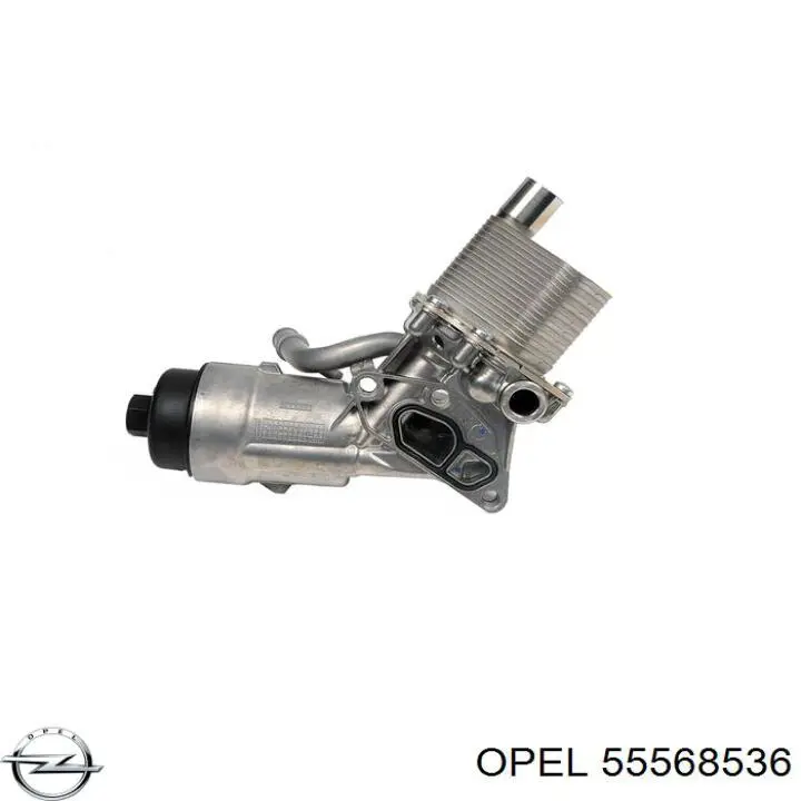 55568536 Opel junta, adaptador de filtro de aceite