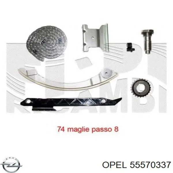 Kit de cadena de distribución Opel 55570337 precio, desde 148,77 EUR