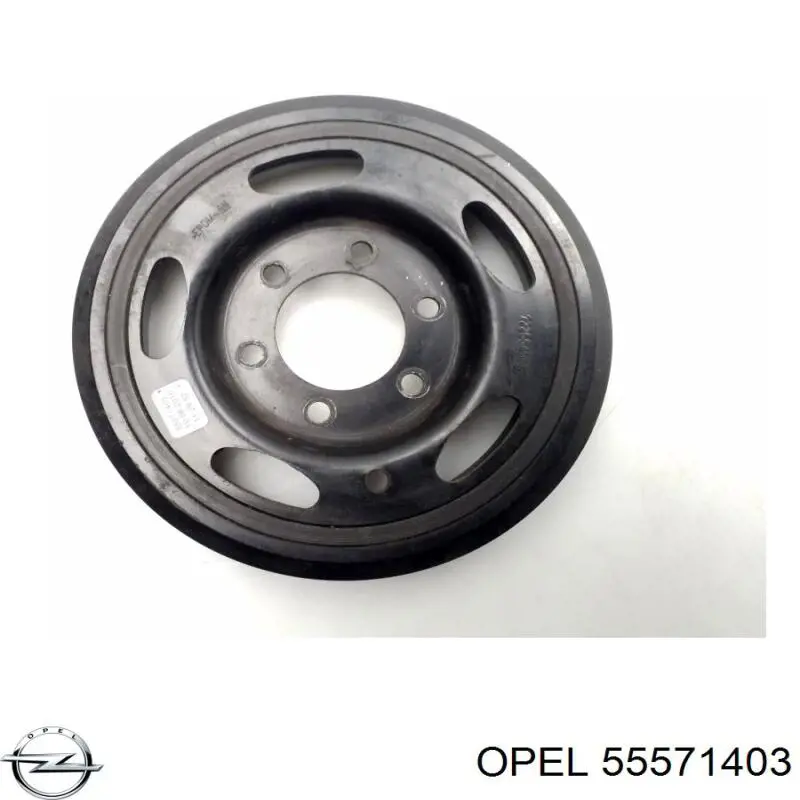 55571403 Opel polea, cigüeñal