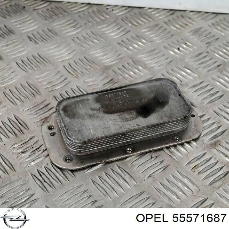 55571687 Opel radiador de aceite