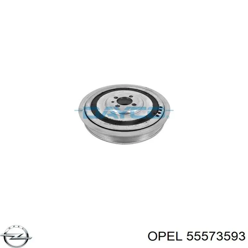 Polea de cigüeñal 55573593 General Motors
