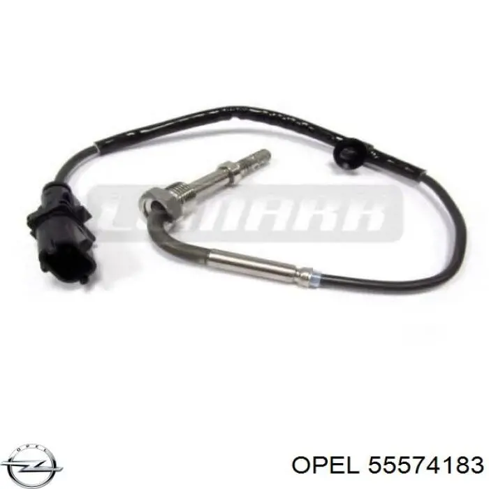 Sensor de temperatura de gases de escape antes del catalizador 55574183 Opel