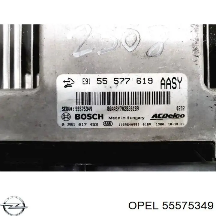 Comprar 55575349 Opel ECU