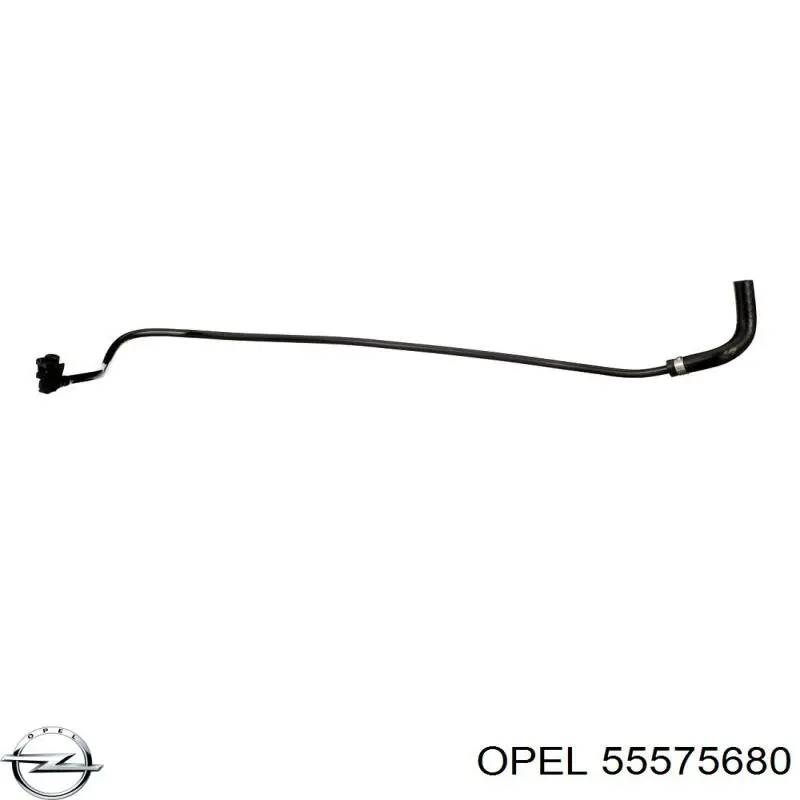 55575680 Opel acelerador de calentamiento de manguera (tubo)