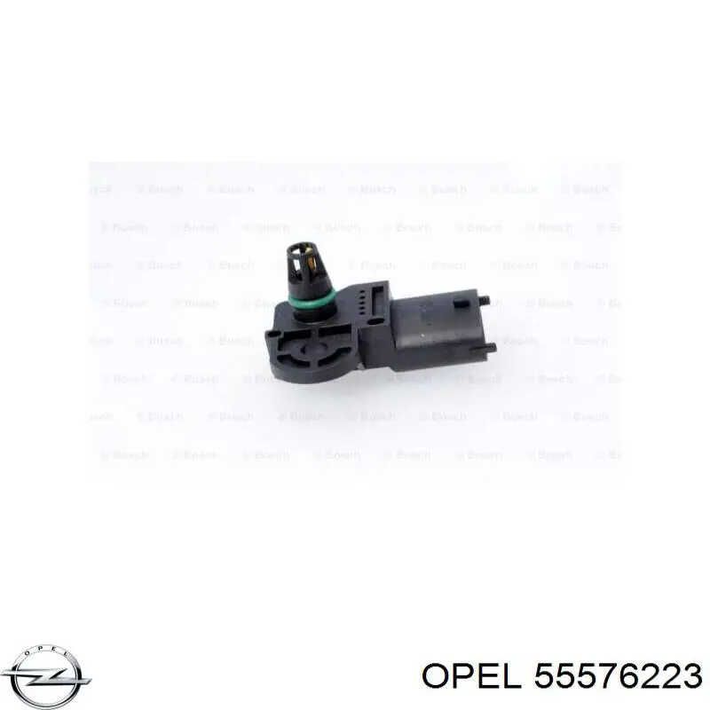 55576223 Opel sensor de presion de carga (inyeccion de aire turbina)