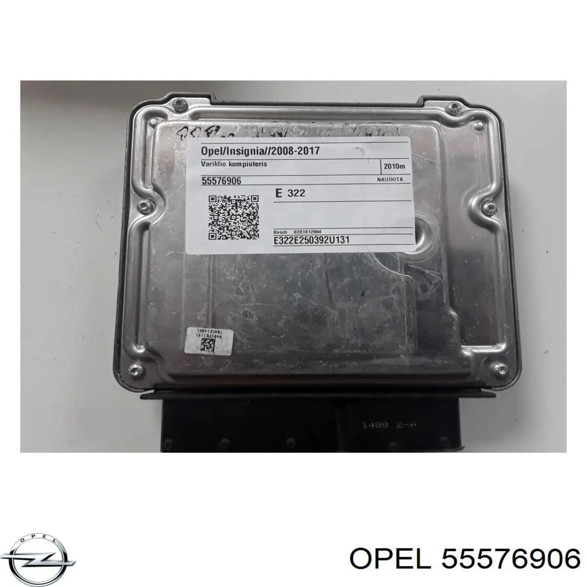 55576906 Opel módulo de control del motor (ecu)