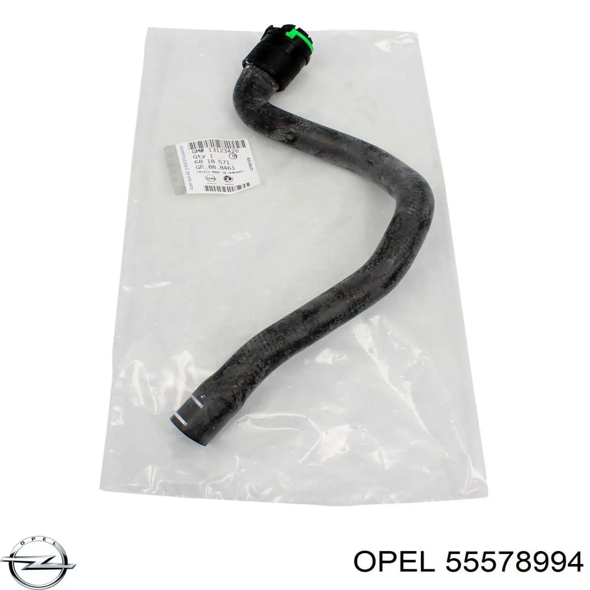 55578994 Opel tubo de ventilacion del carter (separador de aceite)