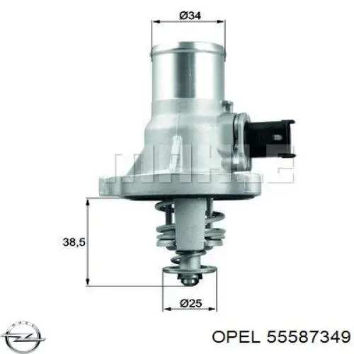 Termostato 55587349 Opel