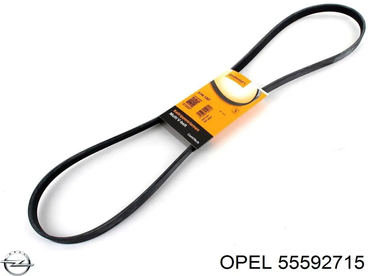 Junta del regulador de fase del árbol de levas 55592715 Opel