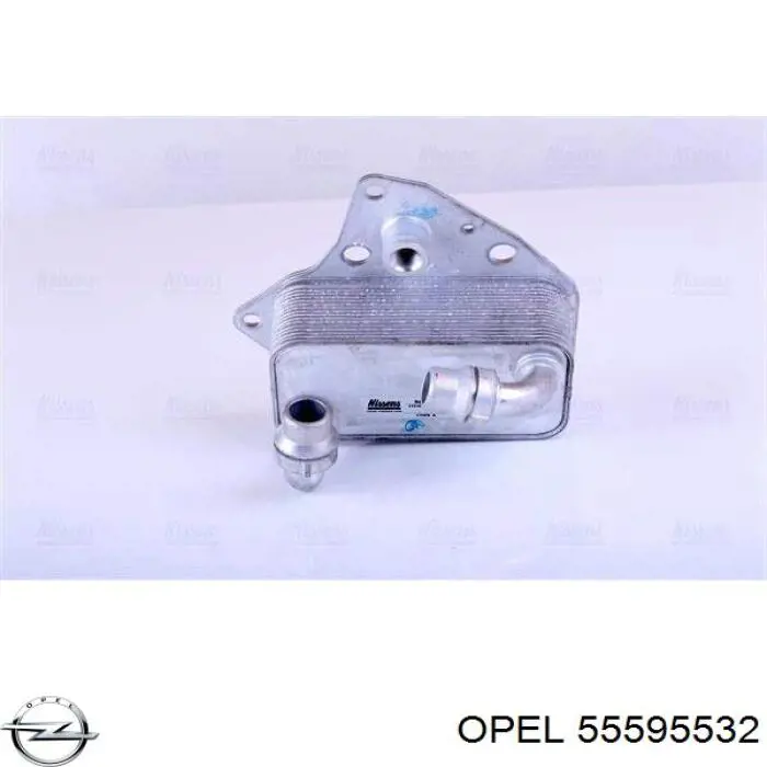Portafiltro de aceite 55595532 Opel