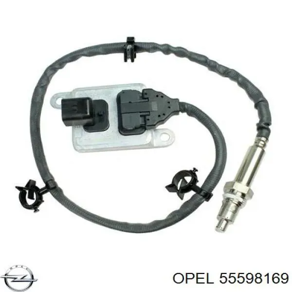 Sensor de óxidos de nitrógeno NOx trasero 855601 Opel