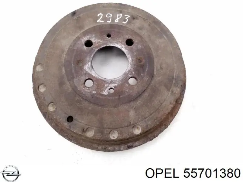 Tambor de freno trasero Opel 55701380 precio, desde 47,21 EUR