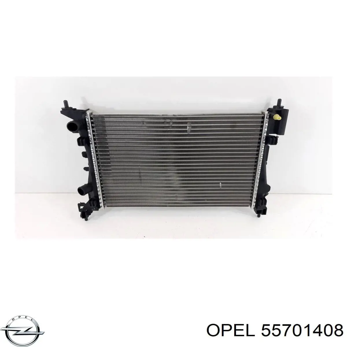 55701408 Opel radiador refrigeración del motor