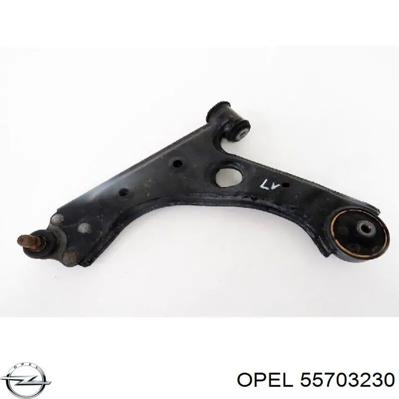 55703230 Opel barra oscilante, suspensión de ruedas delantera, inferior izquierda