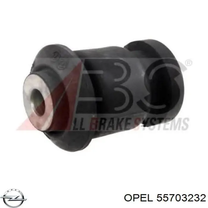 55703232 Opel silentblock de suspensión delantero inferior