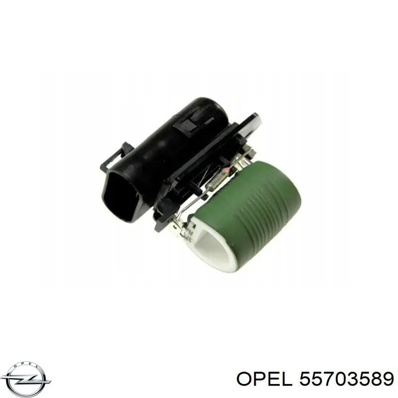 55703589 Opel resistencia de motor, ventilador aire acondicionado