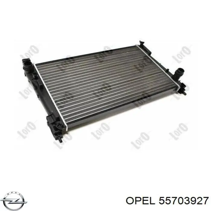 55703927 Opel radiador refrigeración del motor