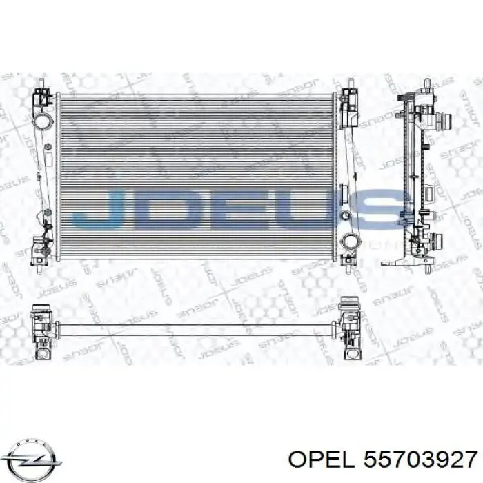 Água radiador Opel 55703927 precio, desde 61,71 EUR