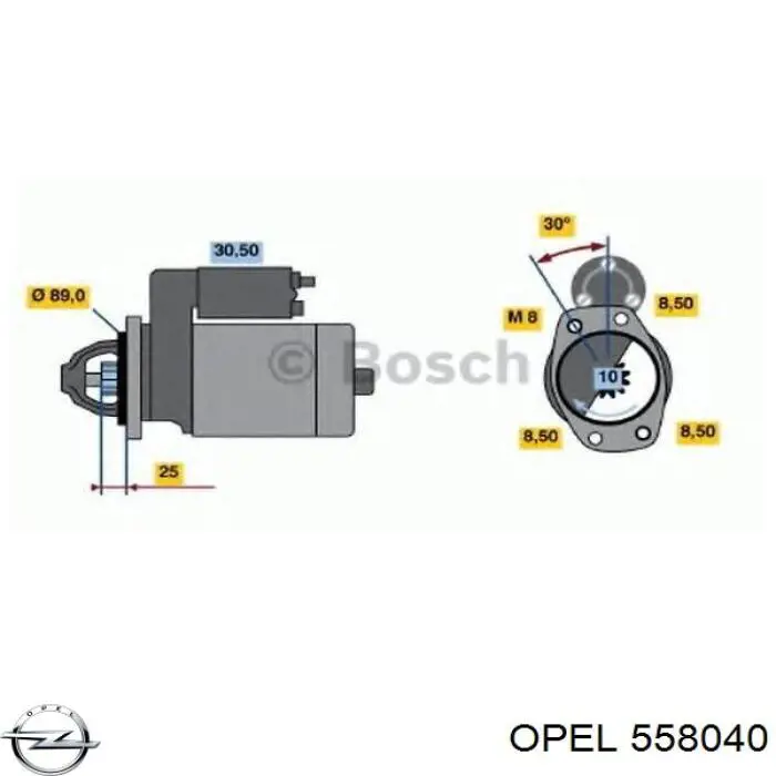 558040 Opel