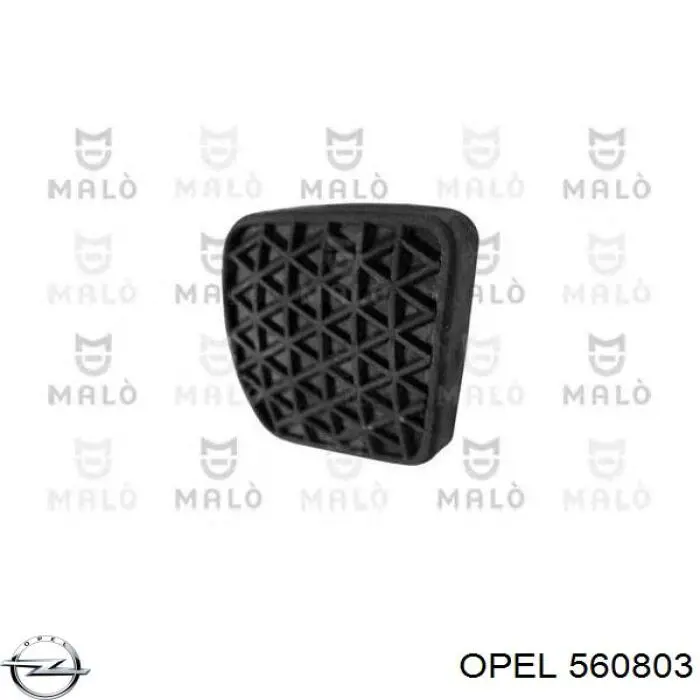 Cubierta de pedal de freno Opel 560803 precio, desde 3,84 EUR