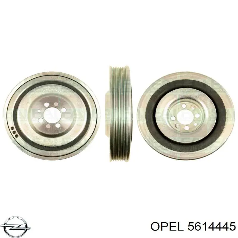 Polea de cigüeñal 5614445 Opel