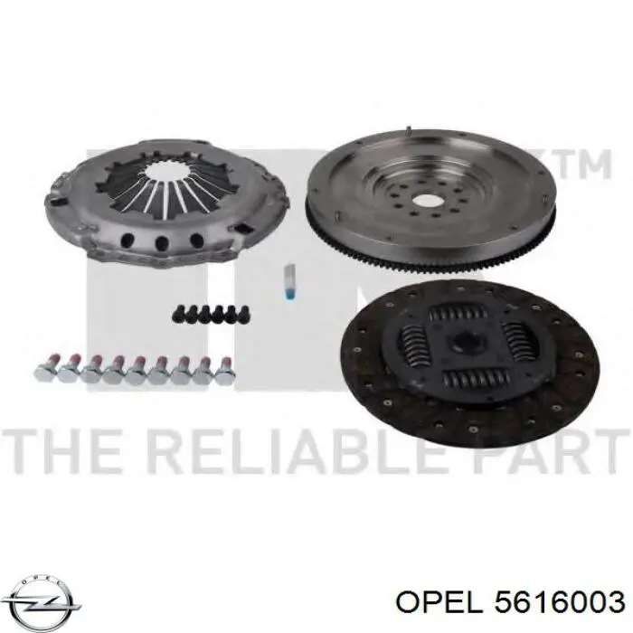 Volante motor 93184588 Peugeot/Citroen