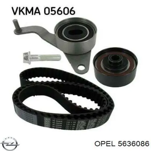 Correa de distribución Opel 5636086 precio, desde 32,75 EUR