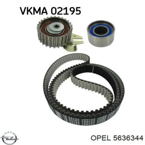 Correa de distribución Opel 5636344 precio, desde 46,62 EUR