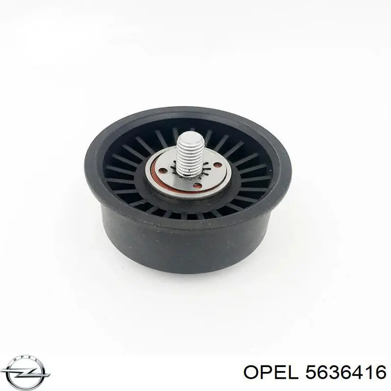 5636416 Opel rodillo intermedio de correa dentada