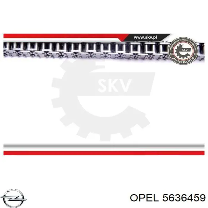 5636459 Opel piñón del árbol de levas