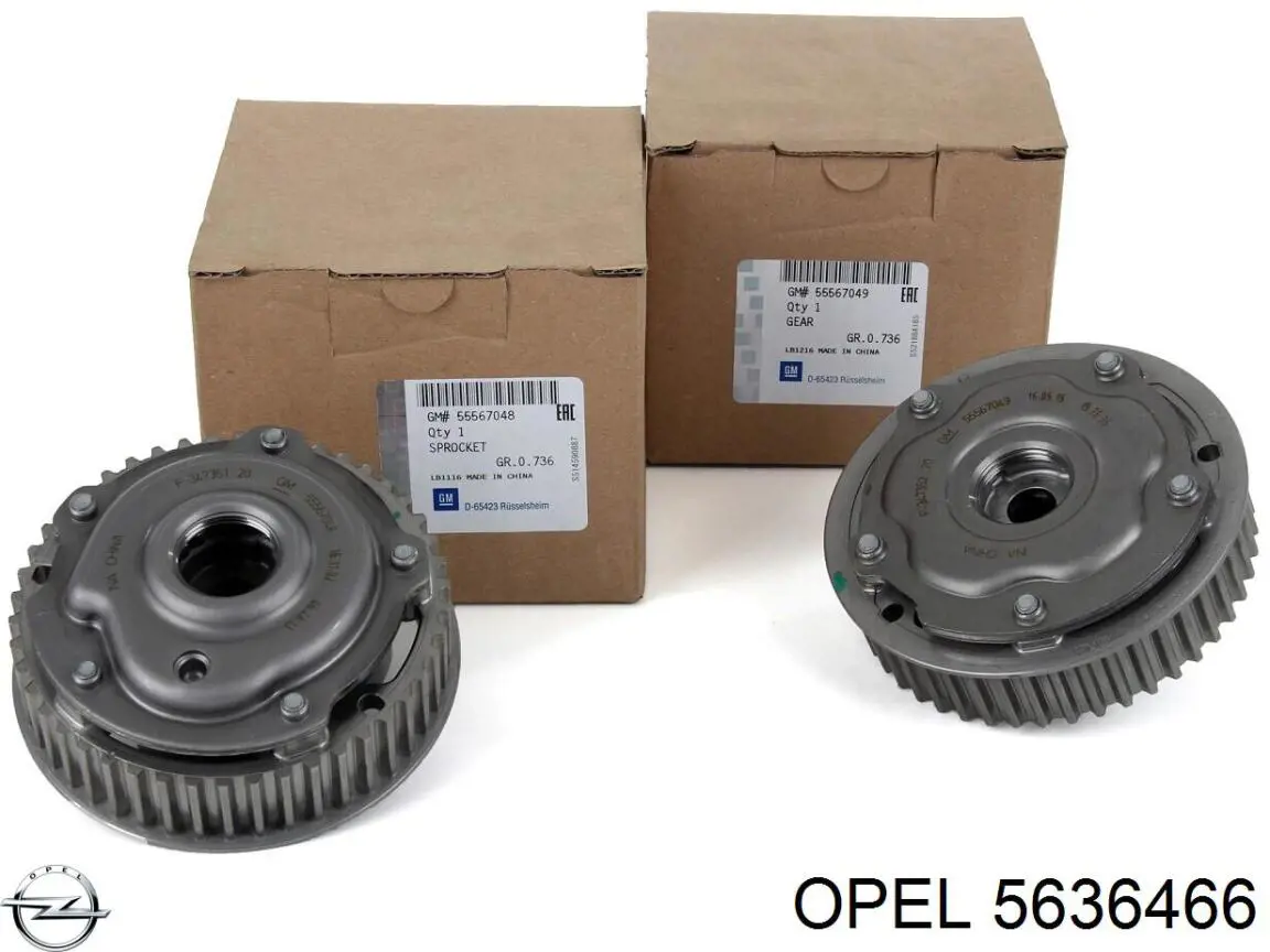 Rueda dentada del árbol de levas de admisión Opel 5636466 precio, desde 122,77 EUR