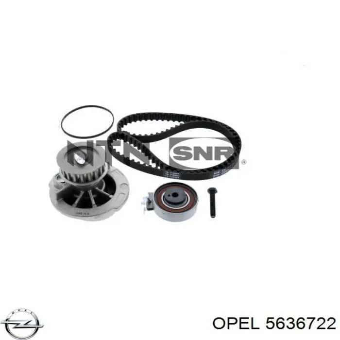 Rodillo, cadena de distribución Chevrolet Aveo 2 T250, T255