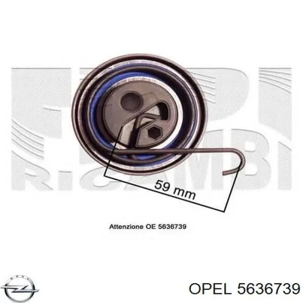 5636739 Opel tensor correa distribución
