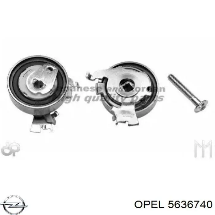 5636740 Opel tensor de la correa de distribución