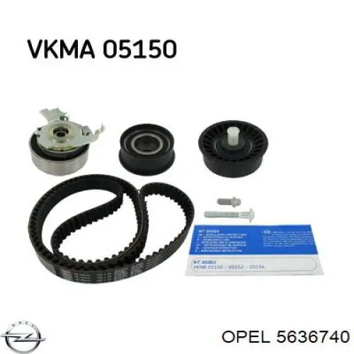 Tensor de la correa de distribución Opel 5636740 precio, desde 22,39 EUR