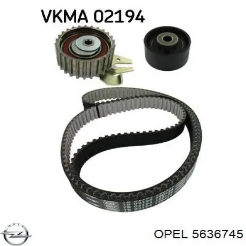 Rodillo, cadena de distribución Opel Vectra